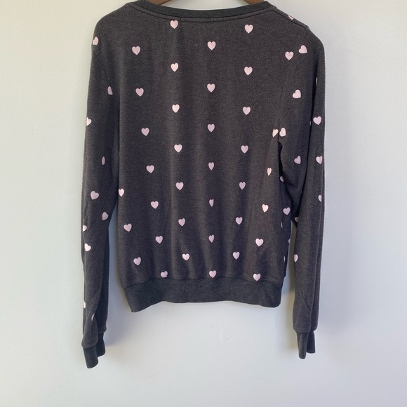 Wildfox Mini Hearts Sweater in XS - Picture 3 of 4